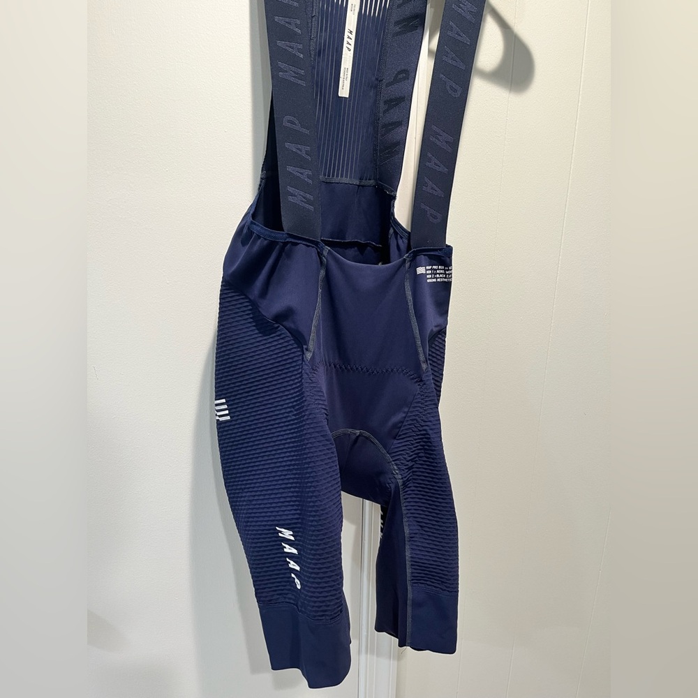 MAAP Men’s Pro 2.0 Bib Shorts Navy Medium M Pas Normal Rapha Ornot